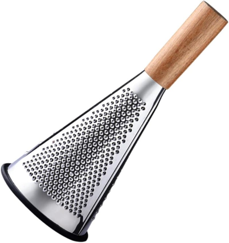 Stainless Steel Cone Grater With Strong Suction Base For Cheese Potatoes Vegetables Fruits - Image 1